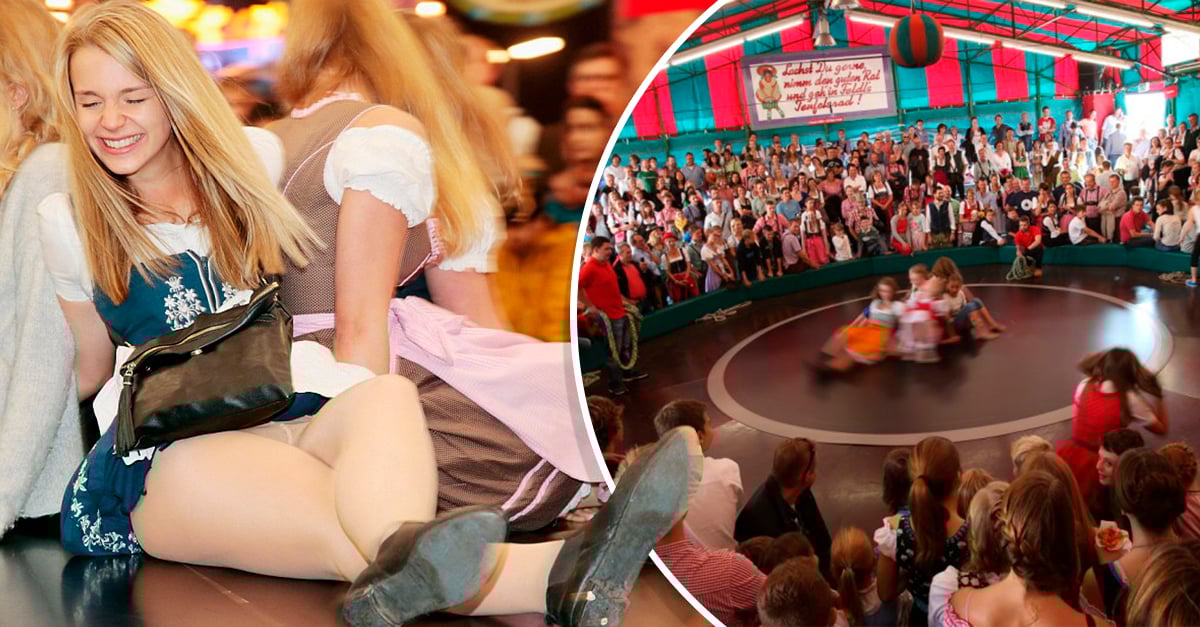 La Rueda del Diablo, una loca tradición del Oktoberfest