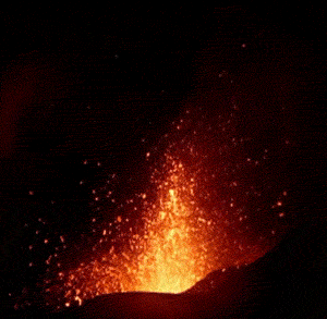 erupción