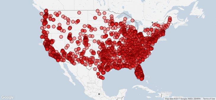 estadísticas armas américa