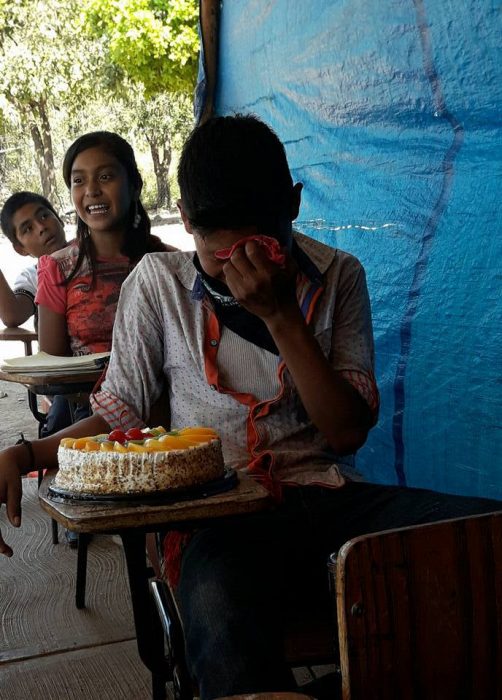 niño llora pastel nayarit