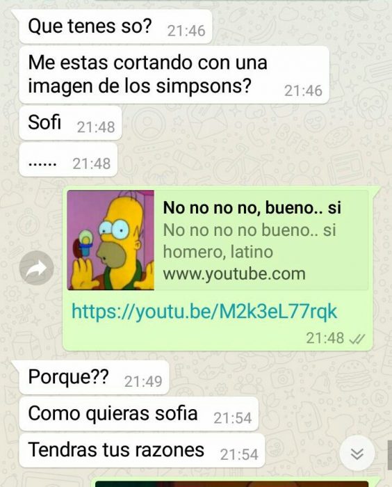 termina frase simpsons