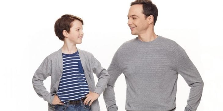 sheldon niño y sheldon cooper