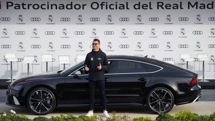 ronaldo audi