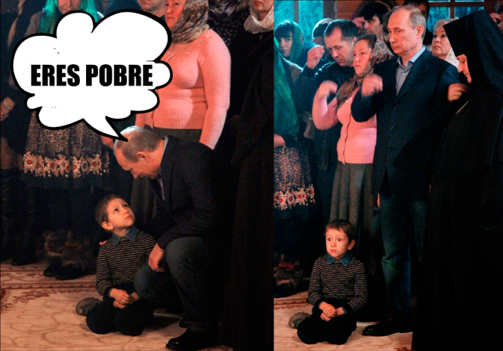 putin asusta niño