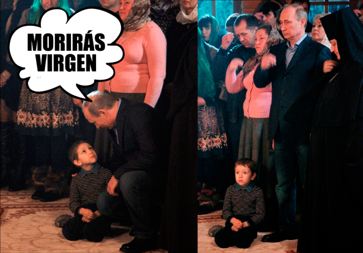 putin asusta niño