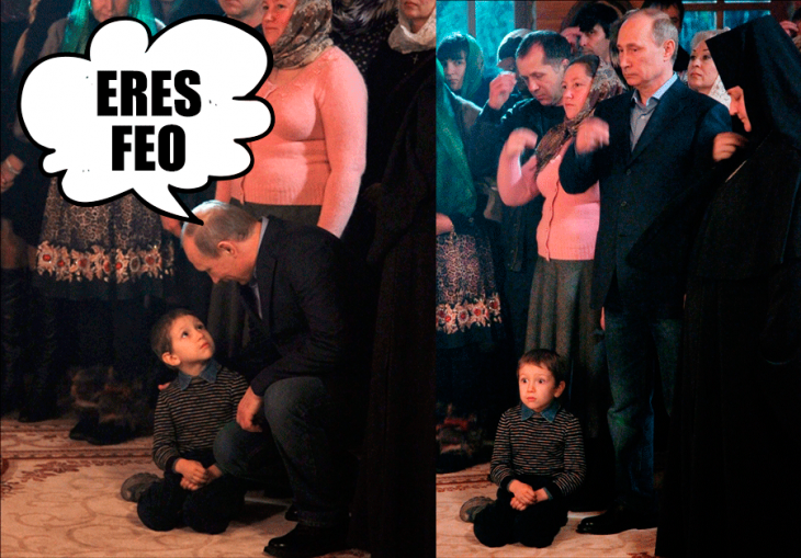 putin asusta niño