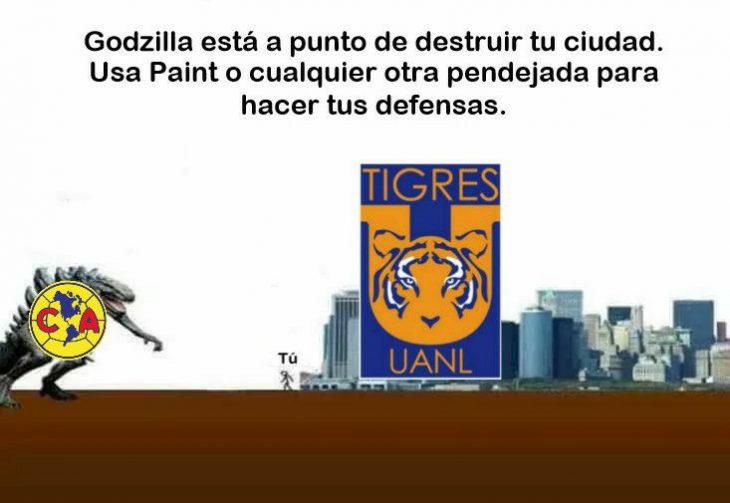 godzilla meme proteje ciudad