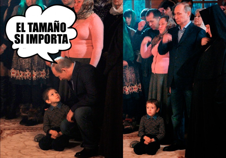 putin asusta niño