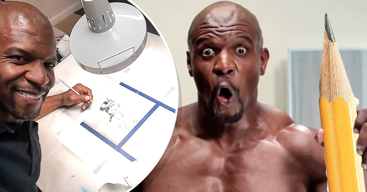 Terry Crews tiene otro talento: es un gran ilustrador