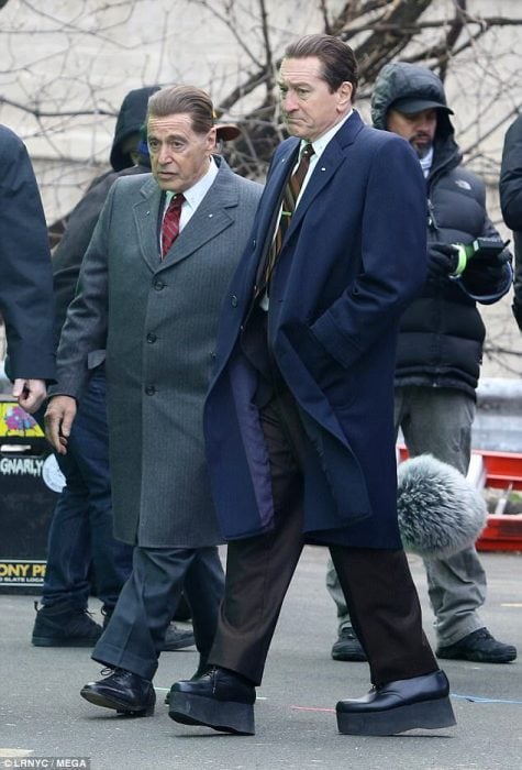 Al Pacino y Robert de Niro en The Irishman