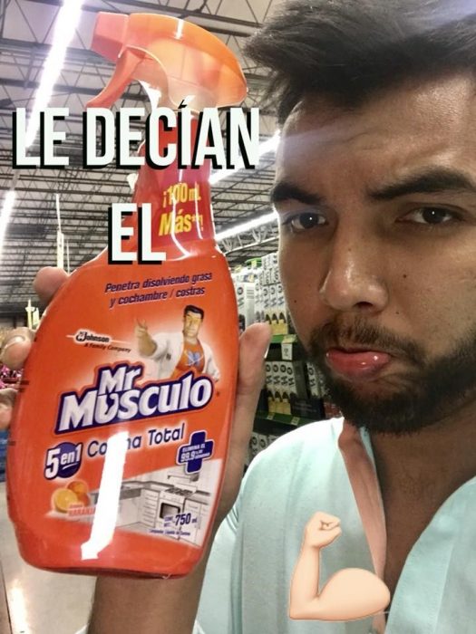 Historia con productos de supermercado