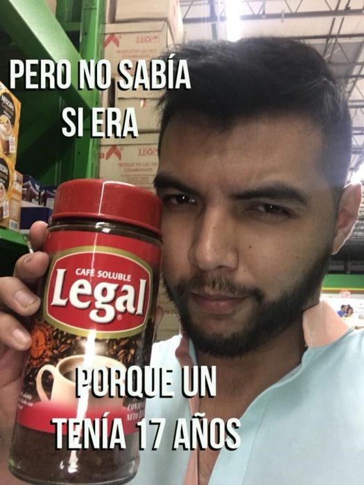 Historia con productos de supermercado