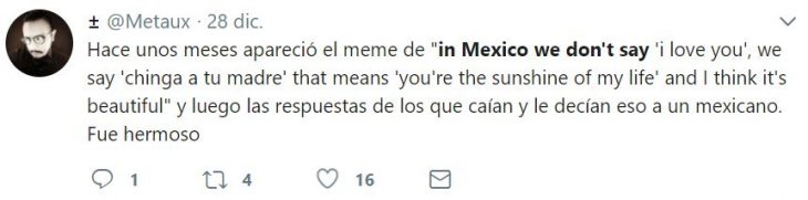 in mexico we don¨t say