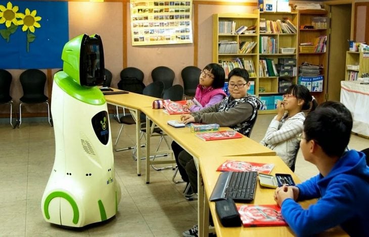 profesores robots