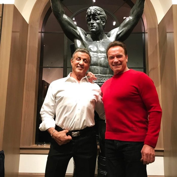 Sylvester Stallone y Arnold Schwarzenegger