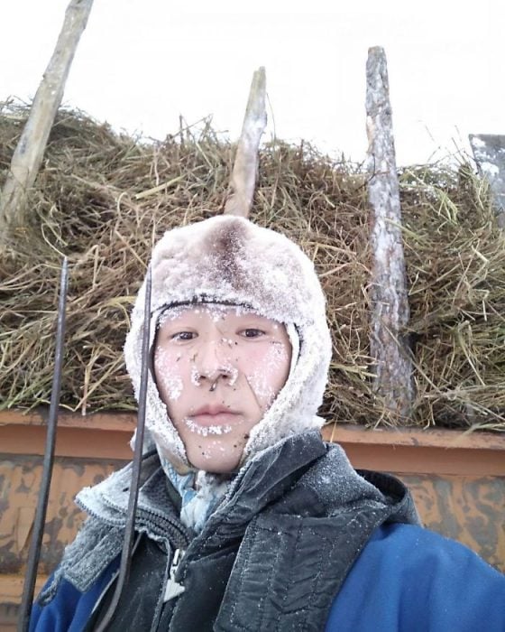 Oymyakon frio en rusia