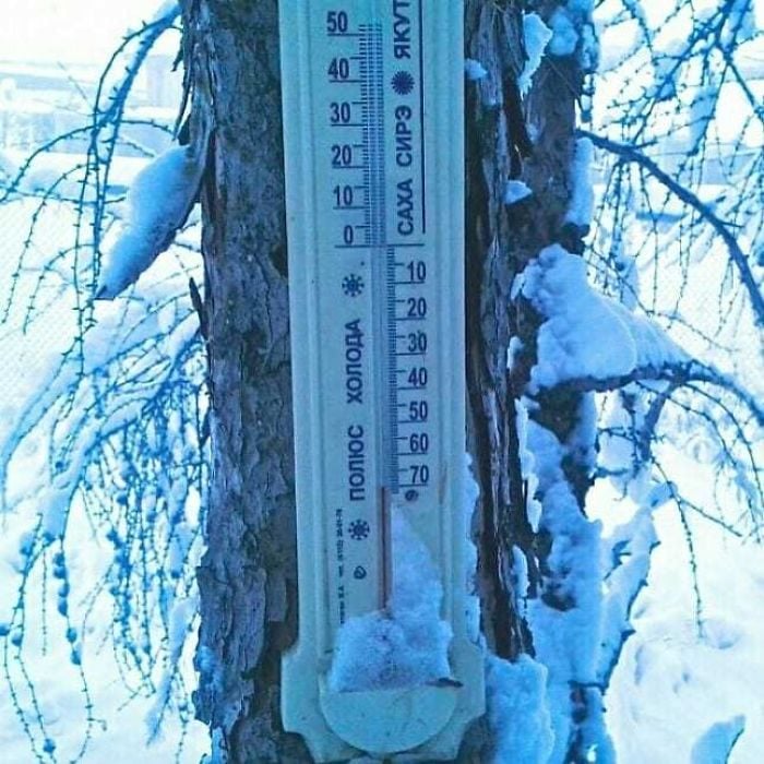 Oymyakon frio en rusia