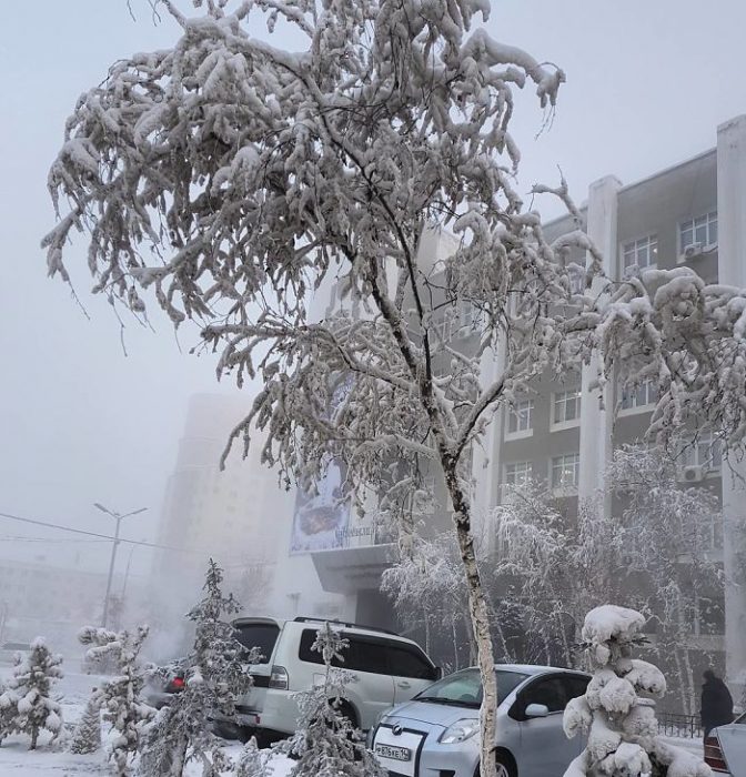 Oymyakon frio en el mundo