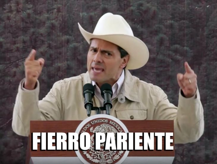 peña canta sombrero meme