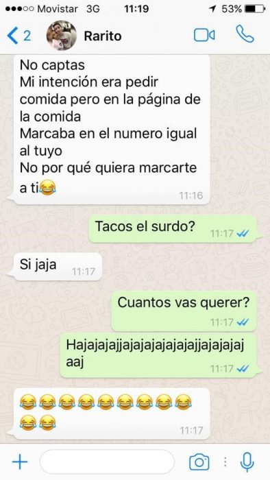 Conversación extraña