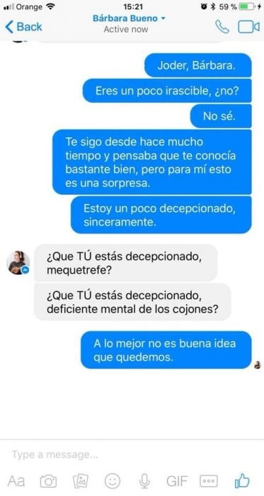 Conversación en Internet