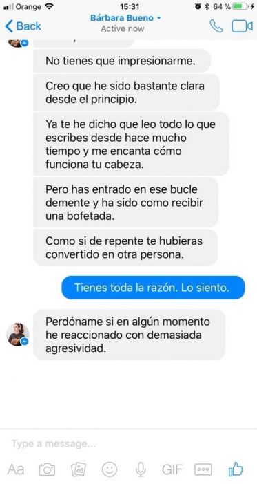 Conversación en Internet