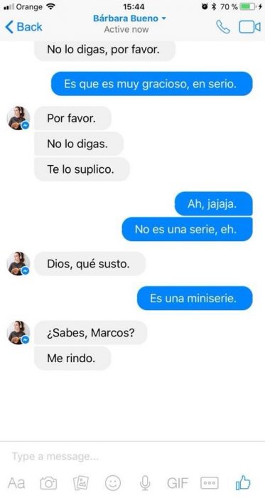 Conversación en Internet