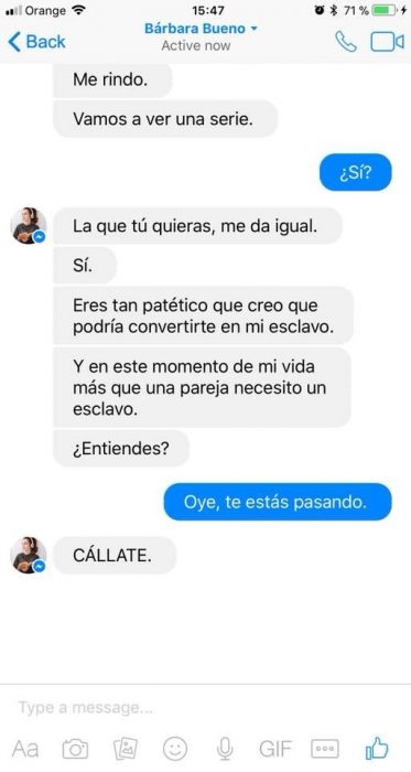 Conversación en Internet