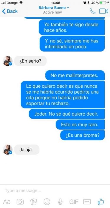 Conversación en Internet