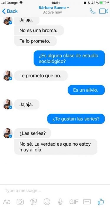 Conversación en Internet