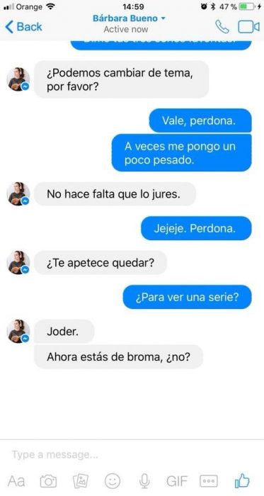 Conversación en Internet