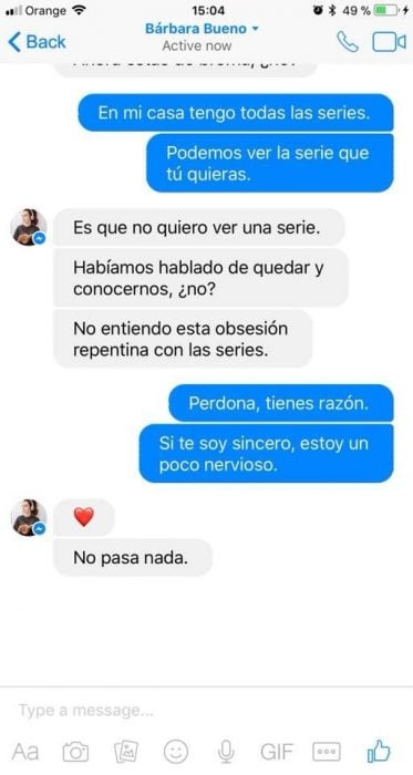 Conversación en Internet