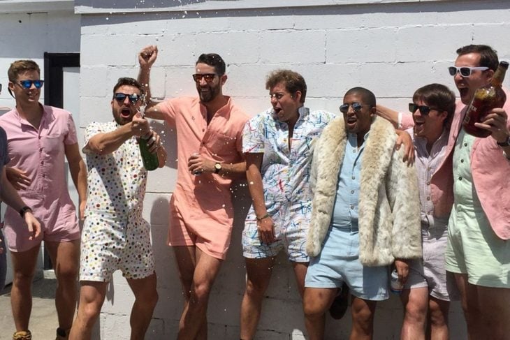 Hombres con Romphim