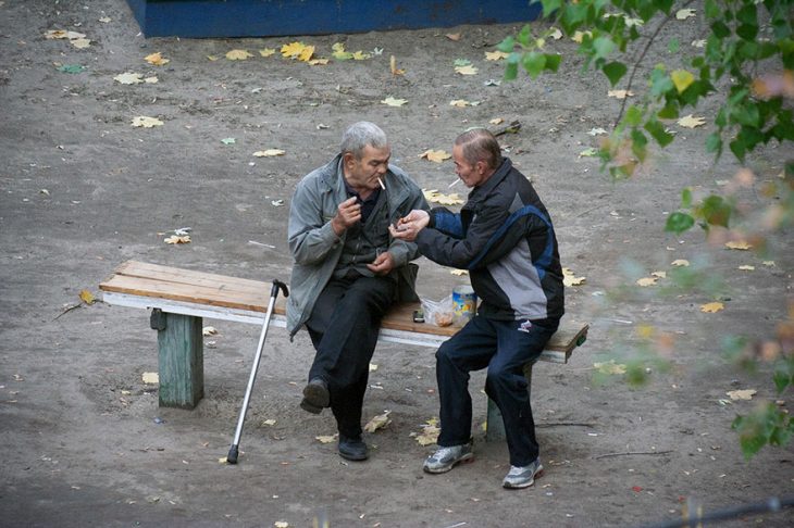 Fotografió una banca durante 10 años