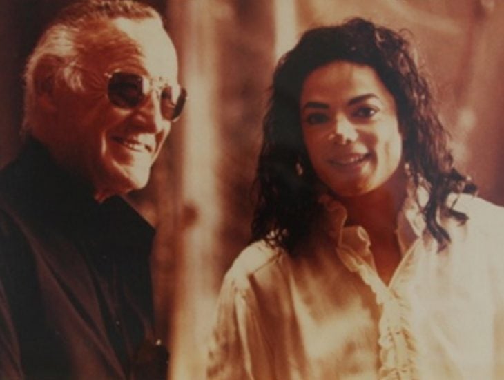 stan lee and michael jackson