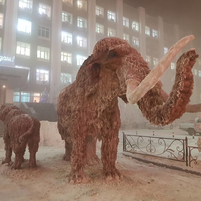 Oymyakon frio en rusia