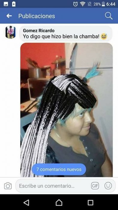 fail trenzas africanas meme