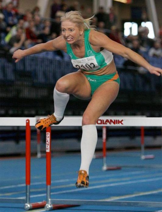 Atleta en carrera