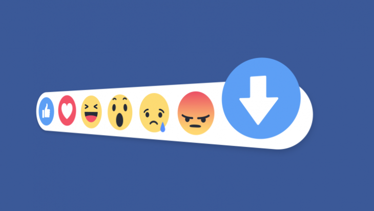 facebook downvote