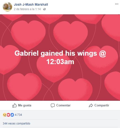 gabriel marshal cancer