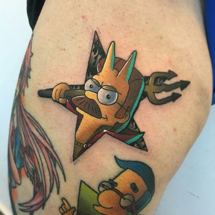 Tatuajes de Los Simpson