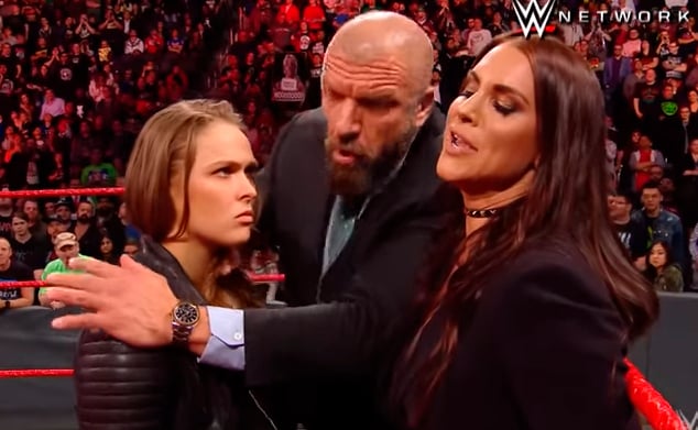 Ronda Rousey y Triple H