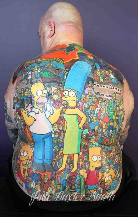 Tatuajes de Los Simpson