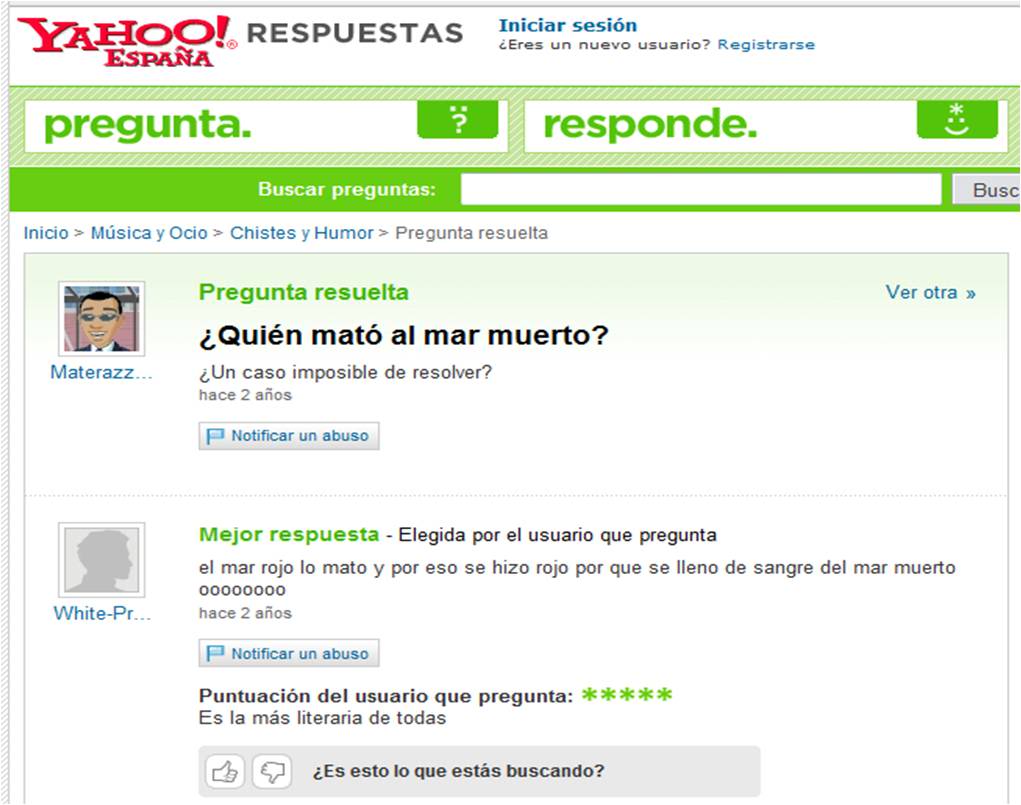 Las 30 Preguntas Mas Estupidas Que Se Han Hecho En Yahoo Respuestas Pubertos Everywhere Entere Se