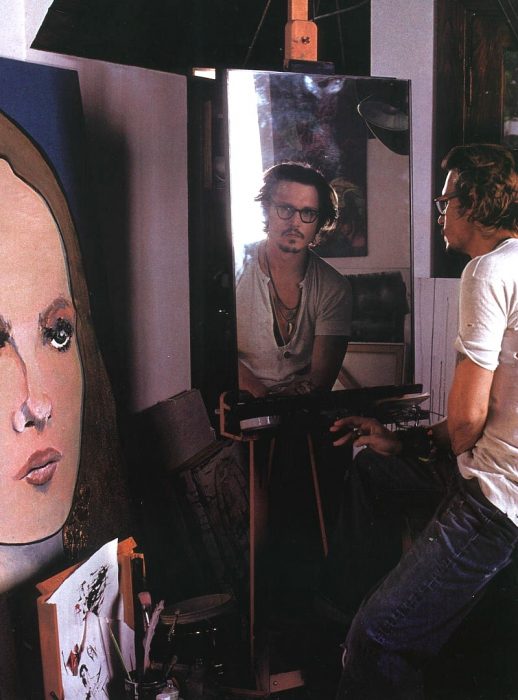 johnny depp pinturas