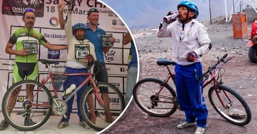 COVER segundo lugar de la carrera más difícil de México, en una bicicleta de 'panadero'