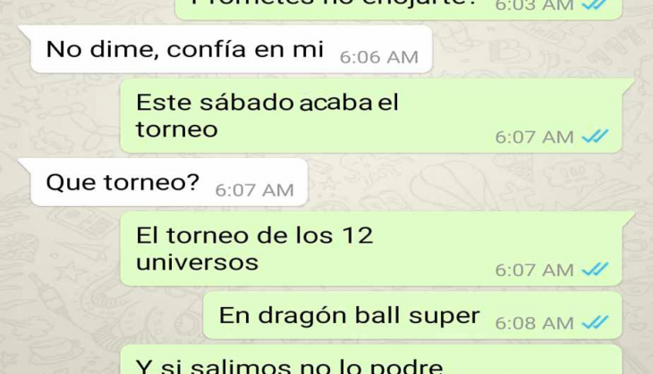 whatsapp dragon ball novia