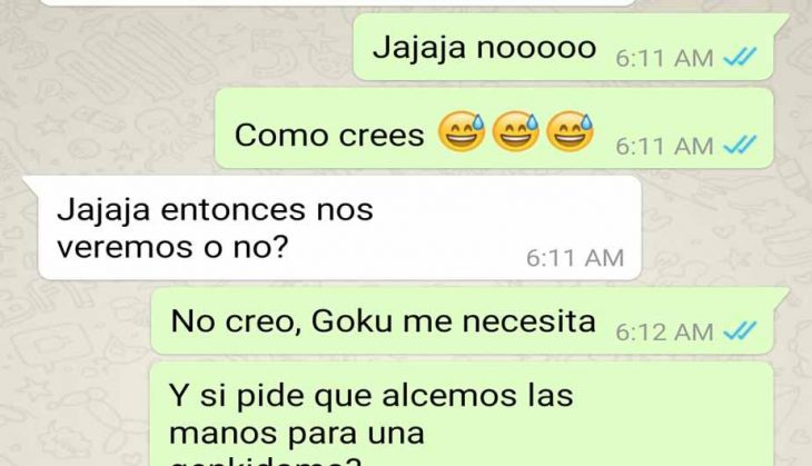 whatsapp dragon ball novia