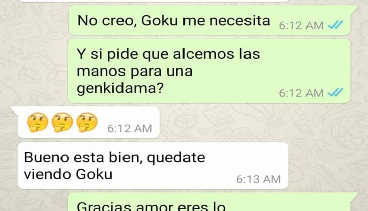 whatsapp dragon ball novia