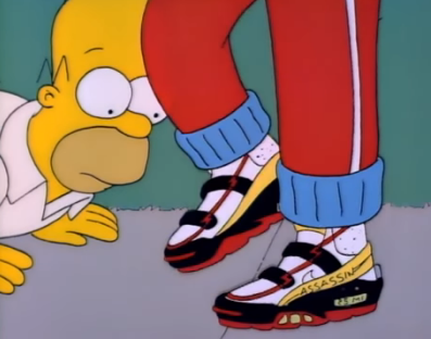 zapatillas nike de los simpson